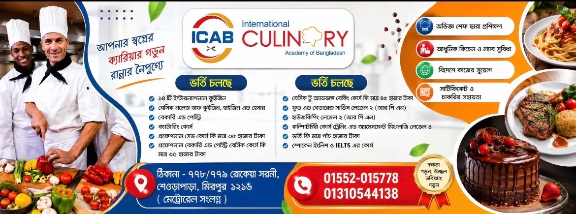 International Culinary Academy Of Bangladesh-ICAB