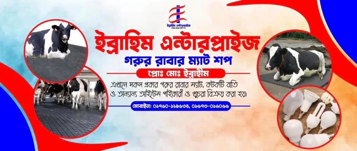ইব্রাহিম এন্টারপ্রাইজ গরুর রাবার ম্যাট শপ